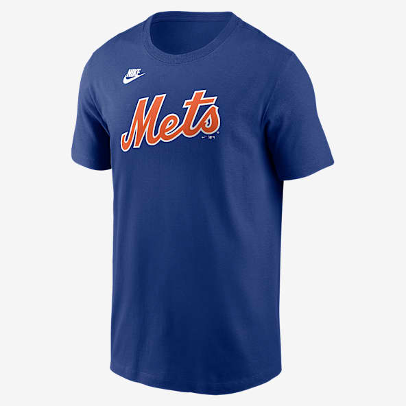 応援グッズ NIKE / MLB GENUINE NEW YORK METS SHIRT New York Mets Fuse Large Logo Men's Nike MLB T-Shirt. Nike.com